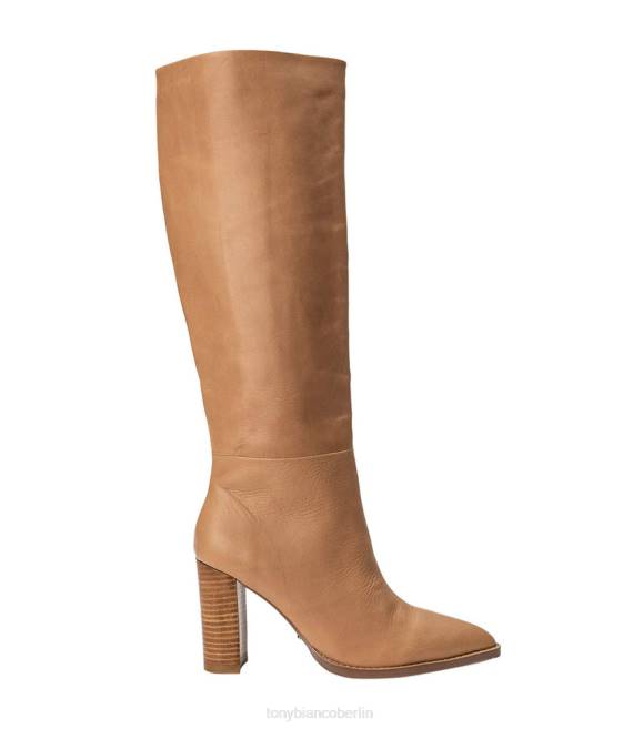 kniehohe Stiefel| de Tony Bianco Frauen Skyla-Kalbsstiefel Karamell Venedig 4624469